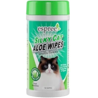 ESPREE Silky Cat Grooming Wipes Вологі серветки для грумінгу котів