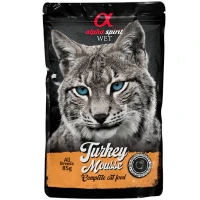 ALPHA SPIRIT Turkey Mousse Cat Вологий корм для котів старше 1 року (з індичкою)