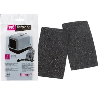 FERPLAST L134 Запасні вугільні фільтри в туалети для котів Clear Cat 10 та Ariel 10 Home