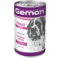 MONGE GEMON Dog Wet Maxi Adult Влажный корм для взрослых собак больших пород (со свининой)